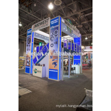 shanghai trade show exhibition booth factory export booth to abroad